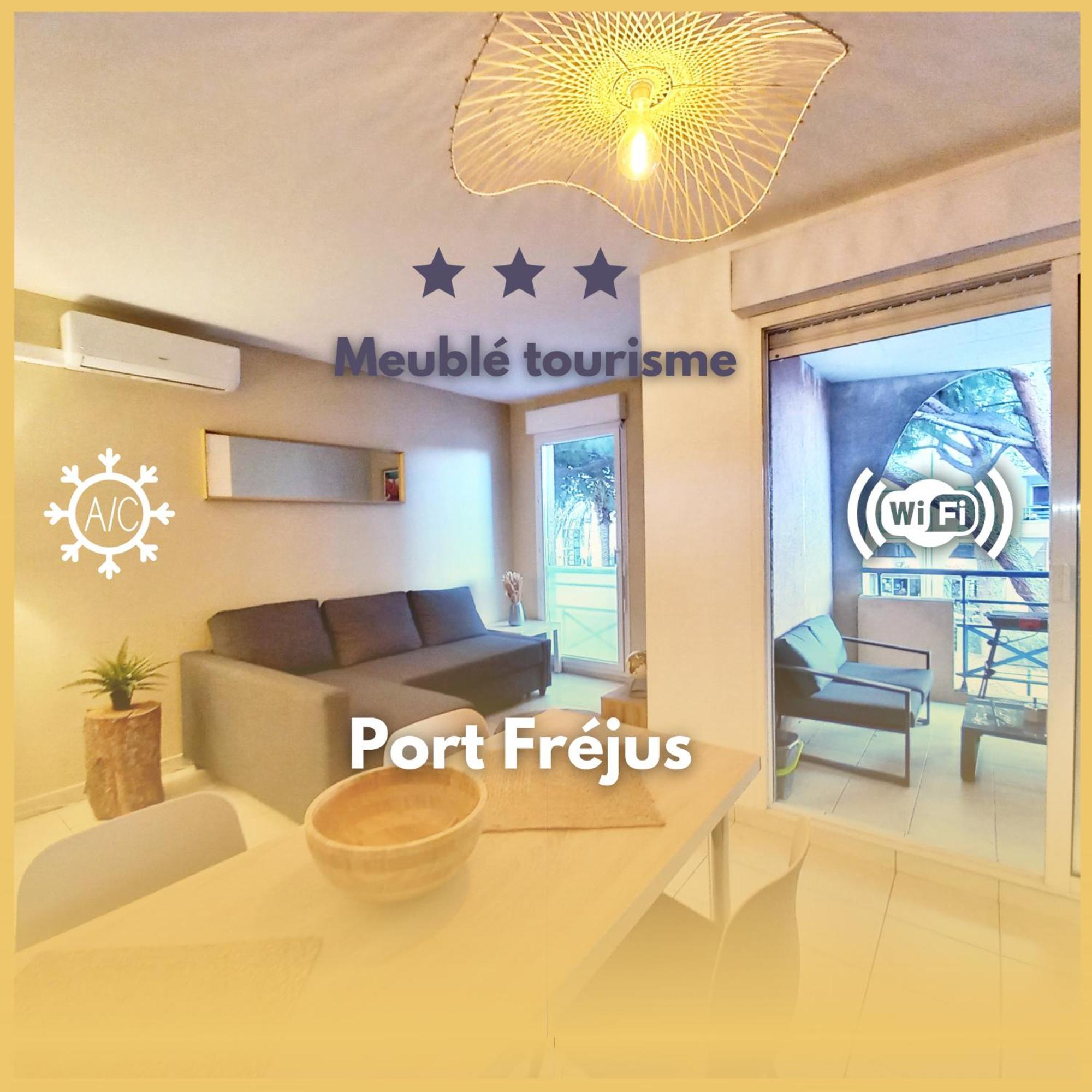Port Frejus - Tout A Pied - Wifi - Clim Exterior photo